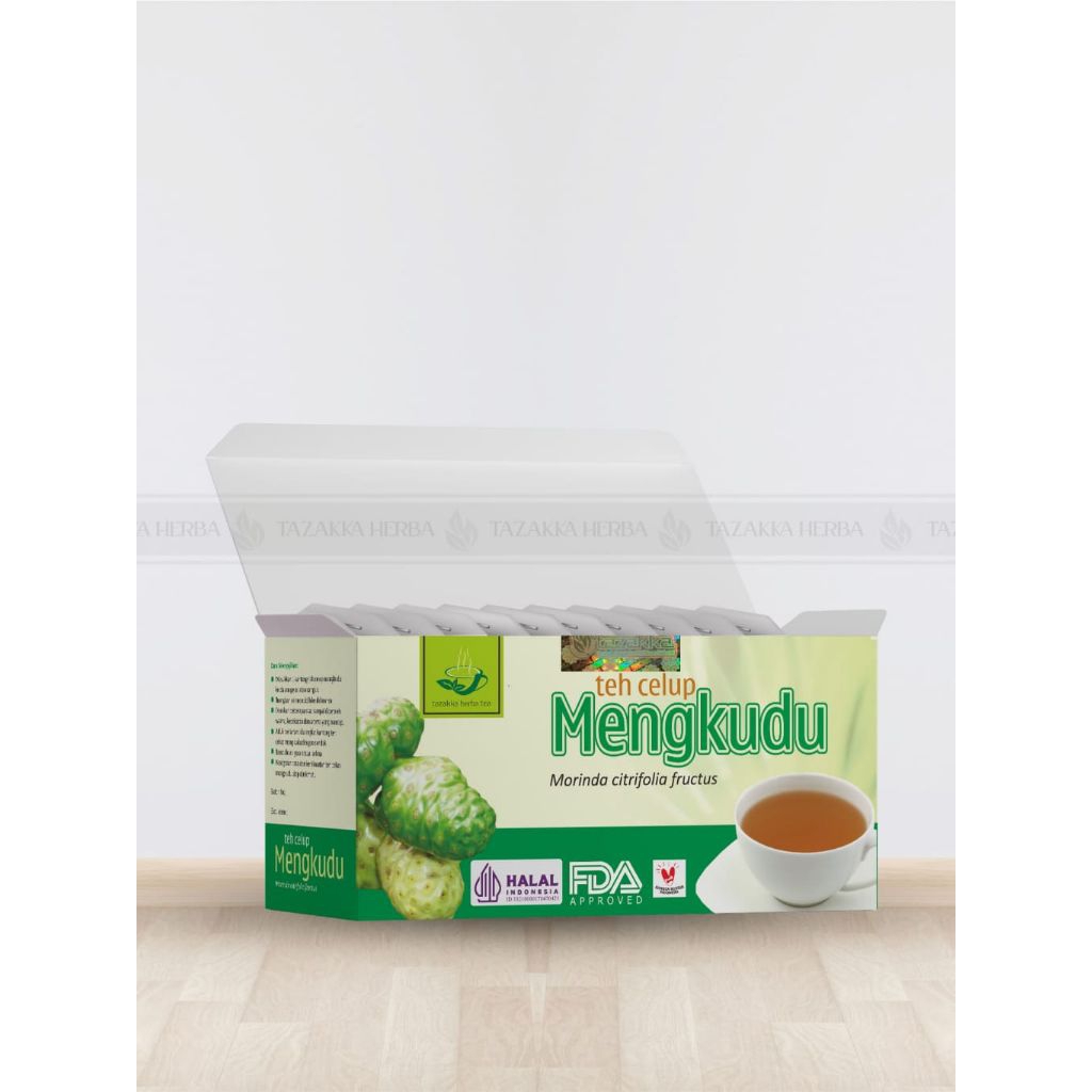 

TEH HERBAL MENGKUDU TAZAKKA ISI 20 KANTONG Atasi Tekanan Darah Tinggi