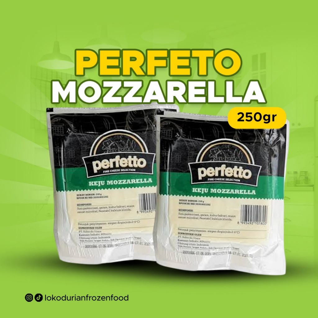 

Perfetto Mozzarella - 250gr