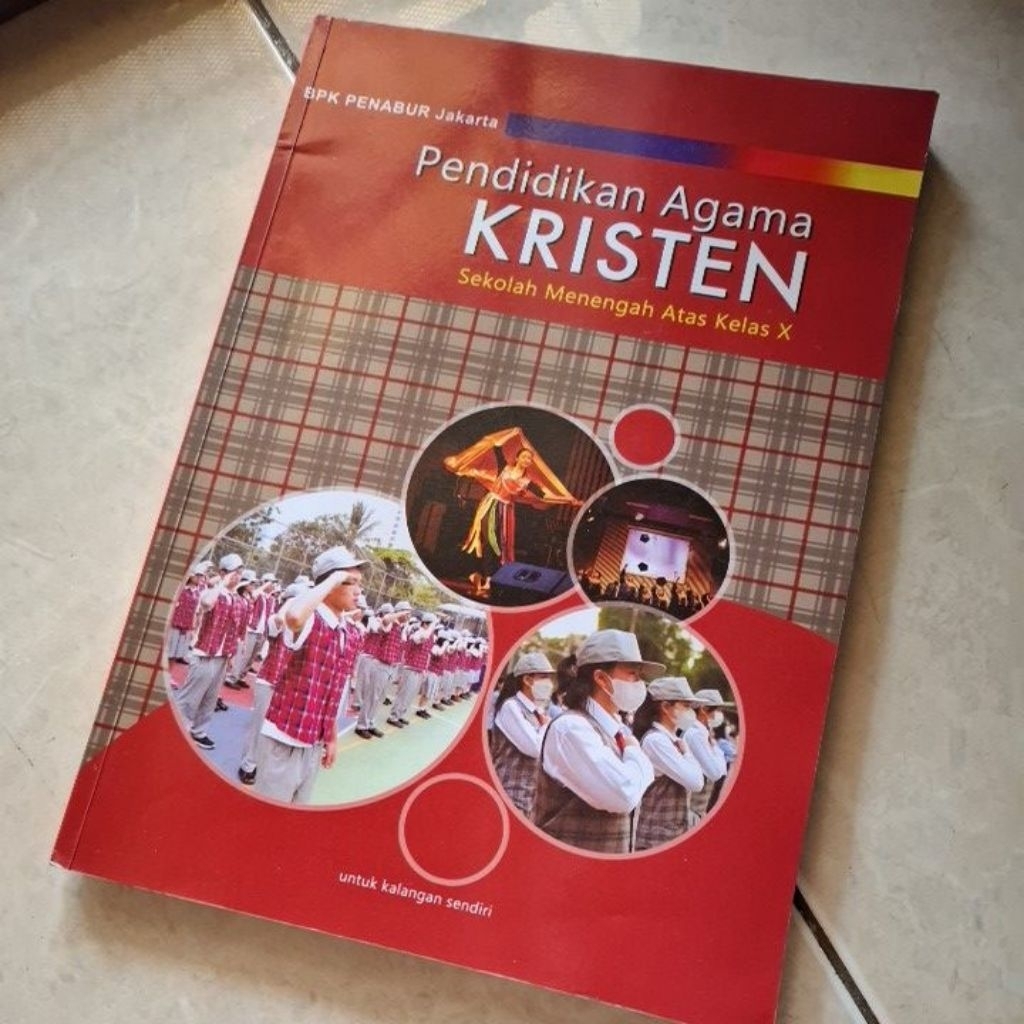 Buku Agama Kristen SMA 10 11 12 BPK Penabur Jakarta