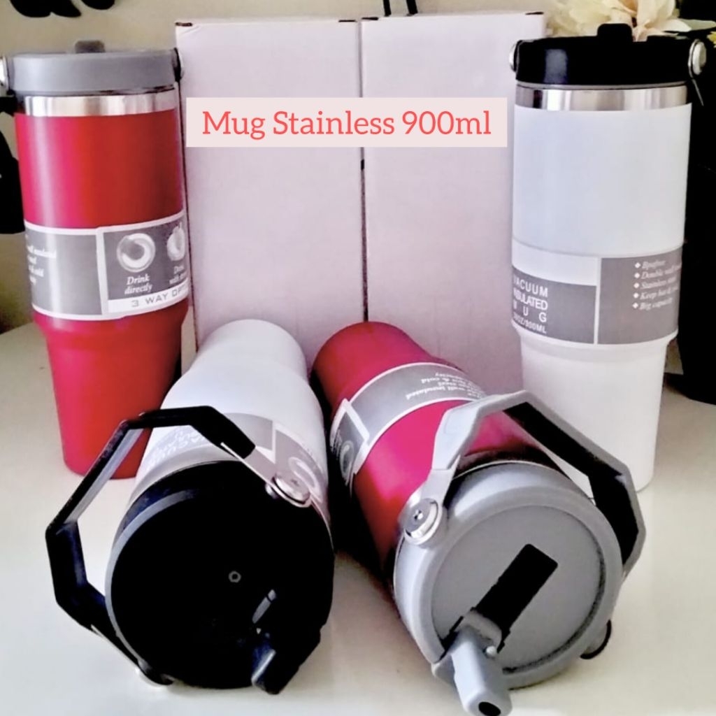 Mug Stainless 900ml | Tumbler Stainless 900ml