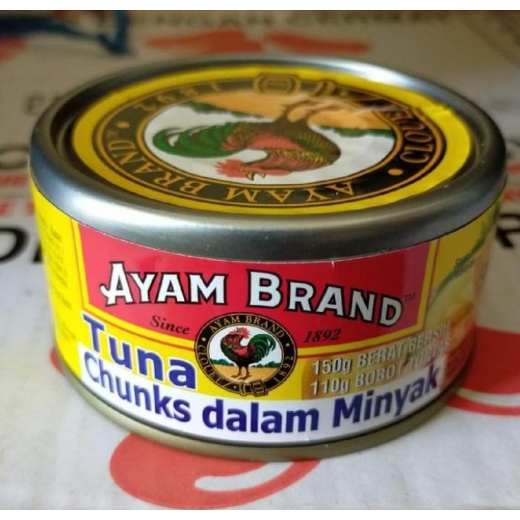 

AYAM BRAND Tuna Chunks In Oil/ Tuna Chunks dalam Minyak