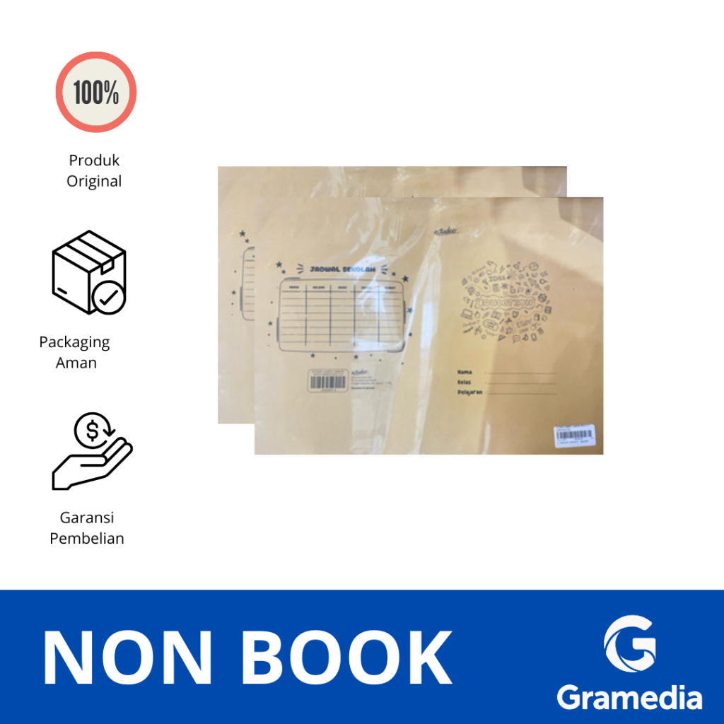 

Gramedia Daan Mogot - Estudee sampul buku samson motif kwarto B isi 10 K