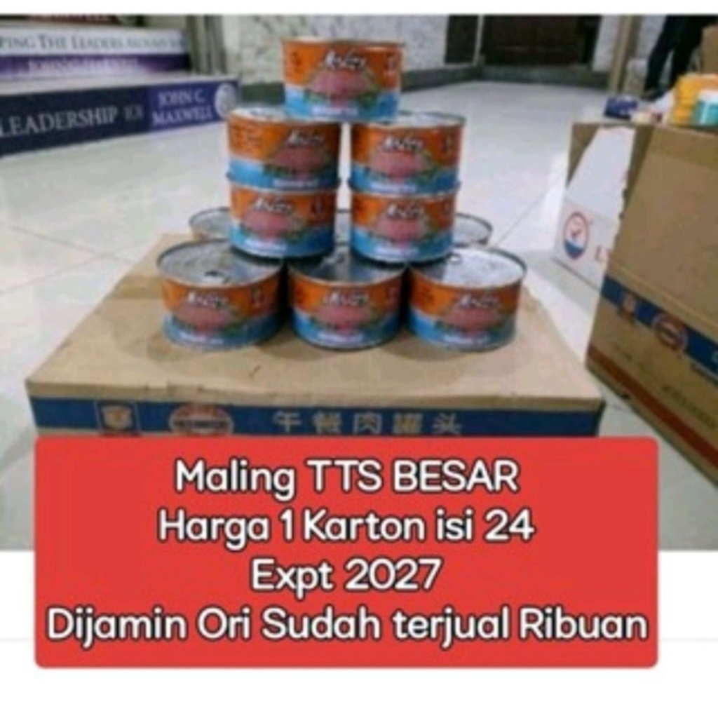 

MaLing TTS Kartonan isi 24 kaleng @397gr - Non Halal