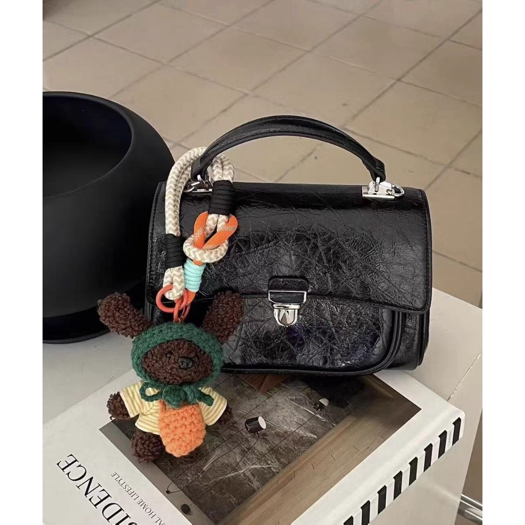 Royal cuir klip mini black