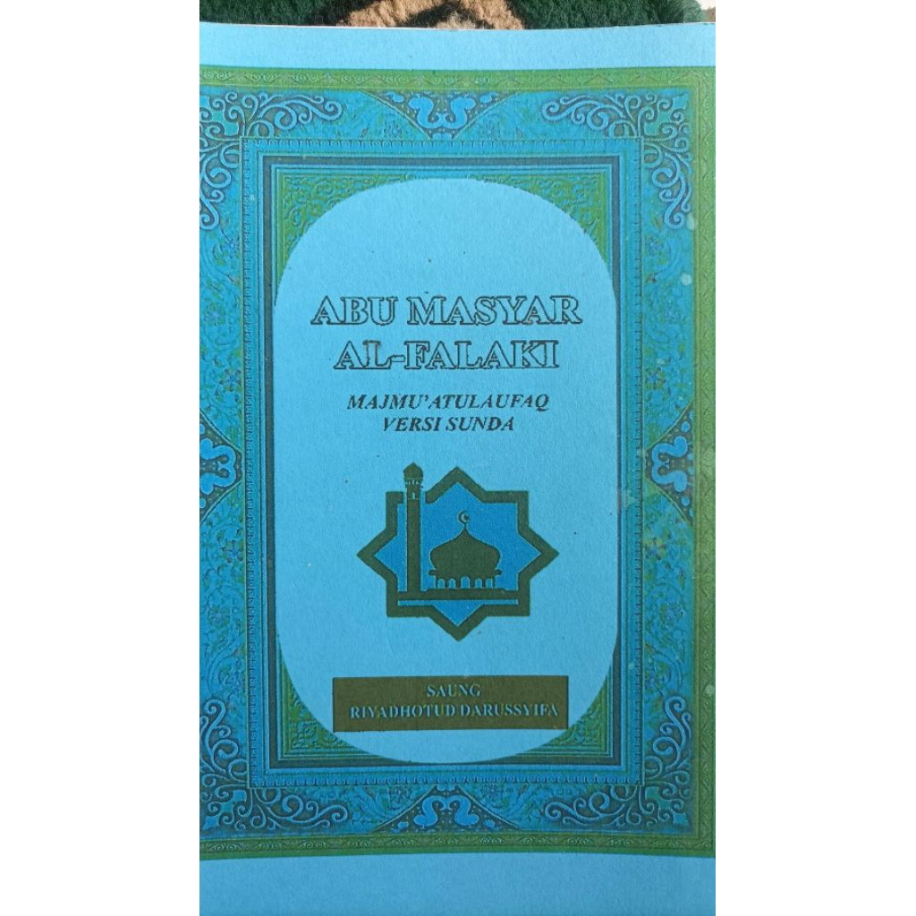 Abu Ma'syar Al Falaki Bahasa Sunda / Ma'sar Masyar Masar / Bhs Kumplit komplit detail rinci