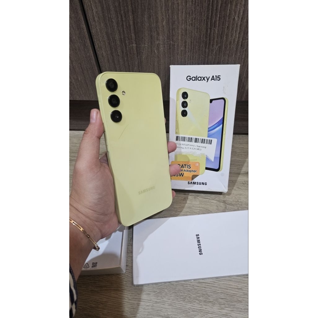 Samsung A15 4g, 8/256, Fullset, sein, seken