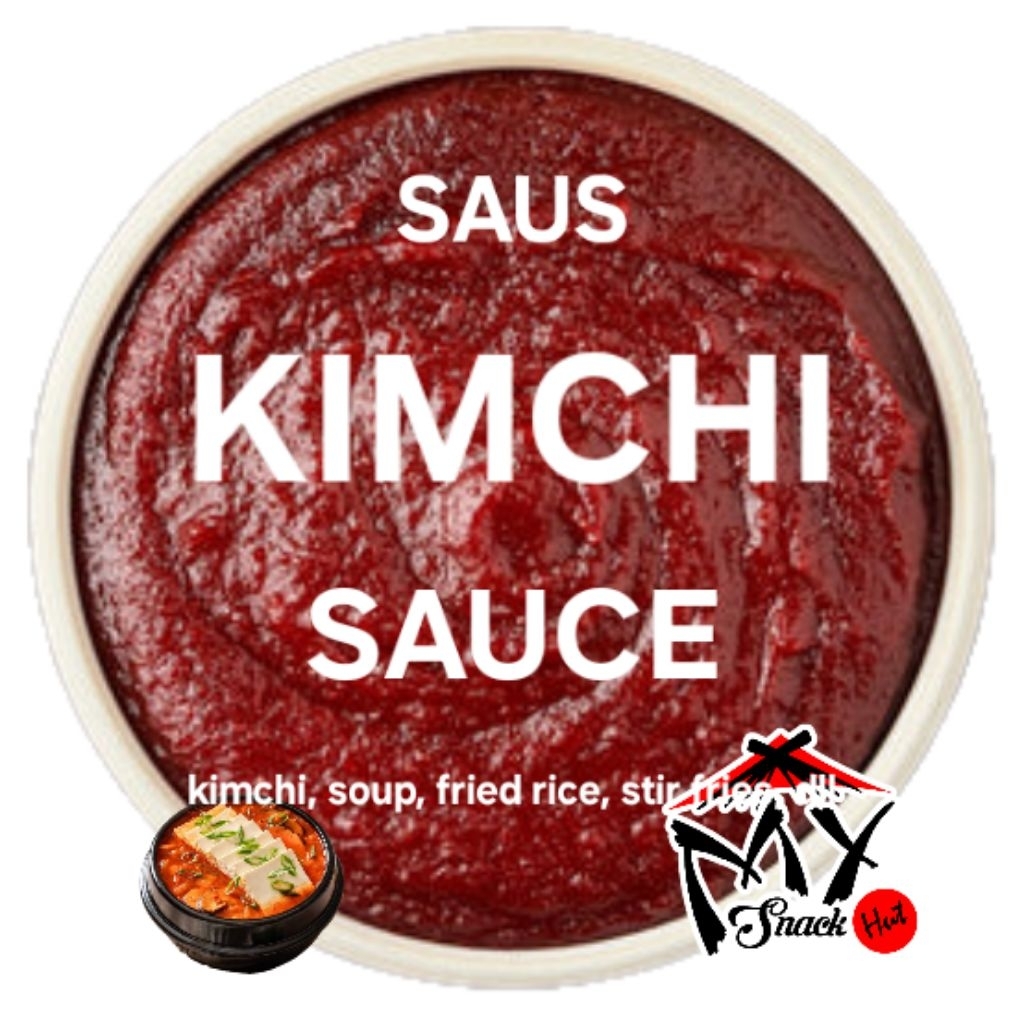 

KIMCHI SAUCE 250GR SAOS SAWI PUTIH LOBAK SAYURAN COCOLAN GYOZA DUMPLING SOUP SUP RED KIMCI HALAL