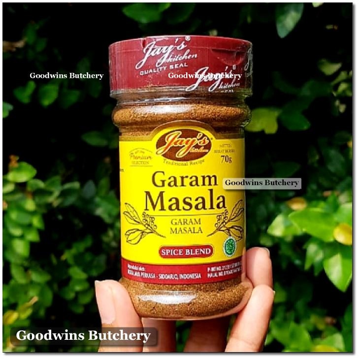 

[oddsolshop] pekanbaru/Jays Garam Masalah 70GR Spice Blend Salt Halal Bumbu Masak India Jay Kitchen
