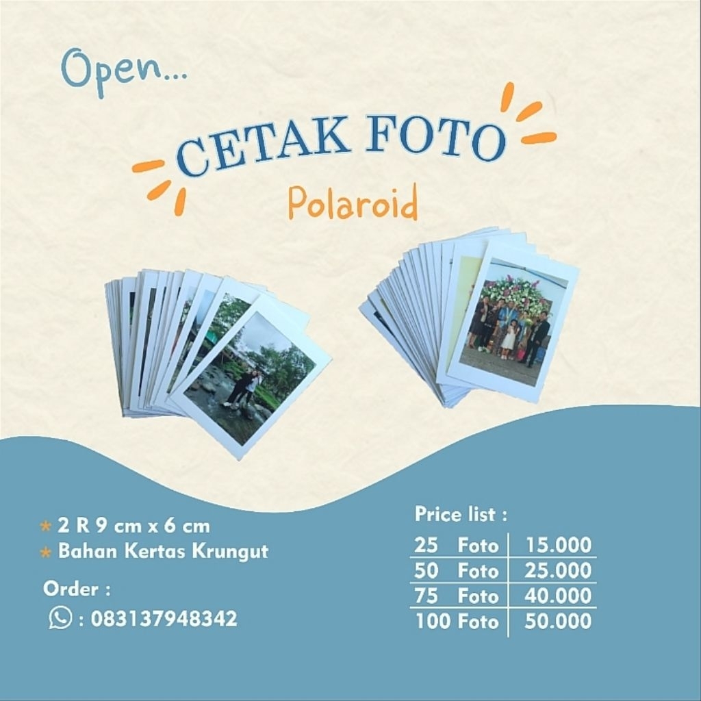Jasa Cetak Foto 2R | Kertas Krungut | Cetak Foto Kenangan