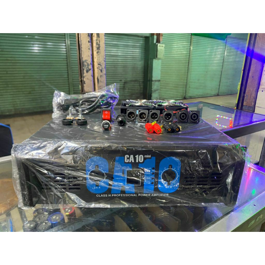 Keka'Store Box Power Amplifier Ca 10 Mini Full Aksesoris