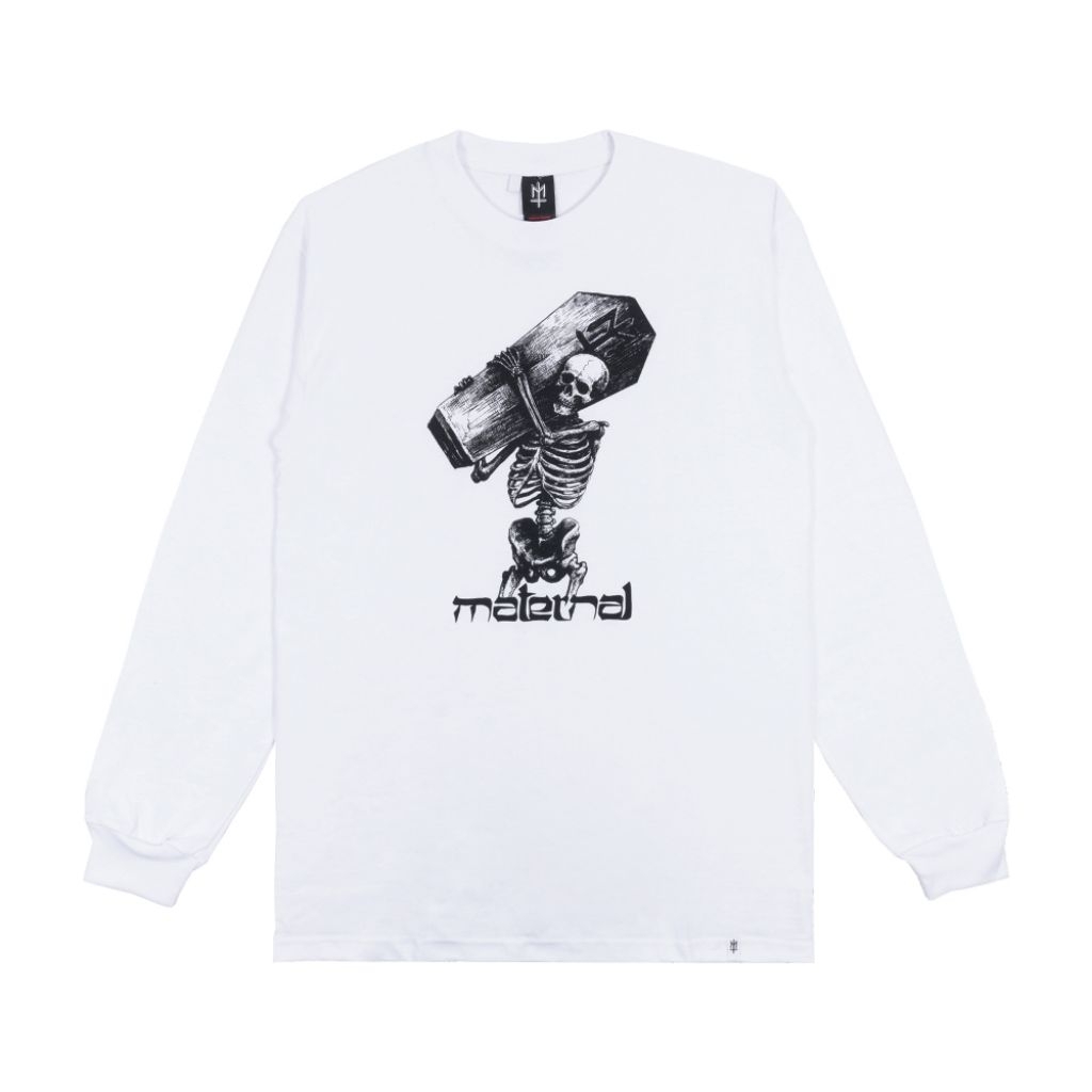 Maternal Disaster - Tshirt Longsleeve - Incural | Ratual | Baju Maternal No Hoodie Maternal / Crewne