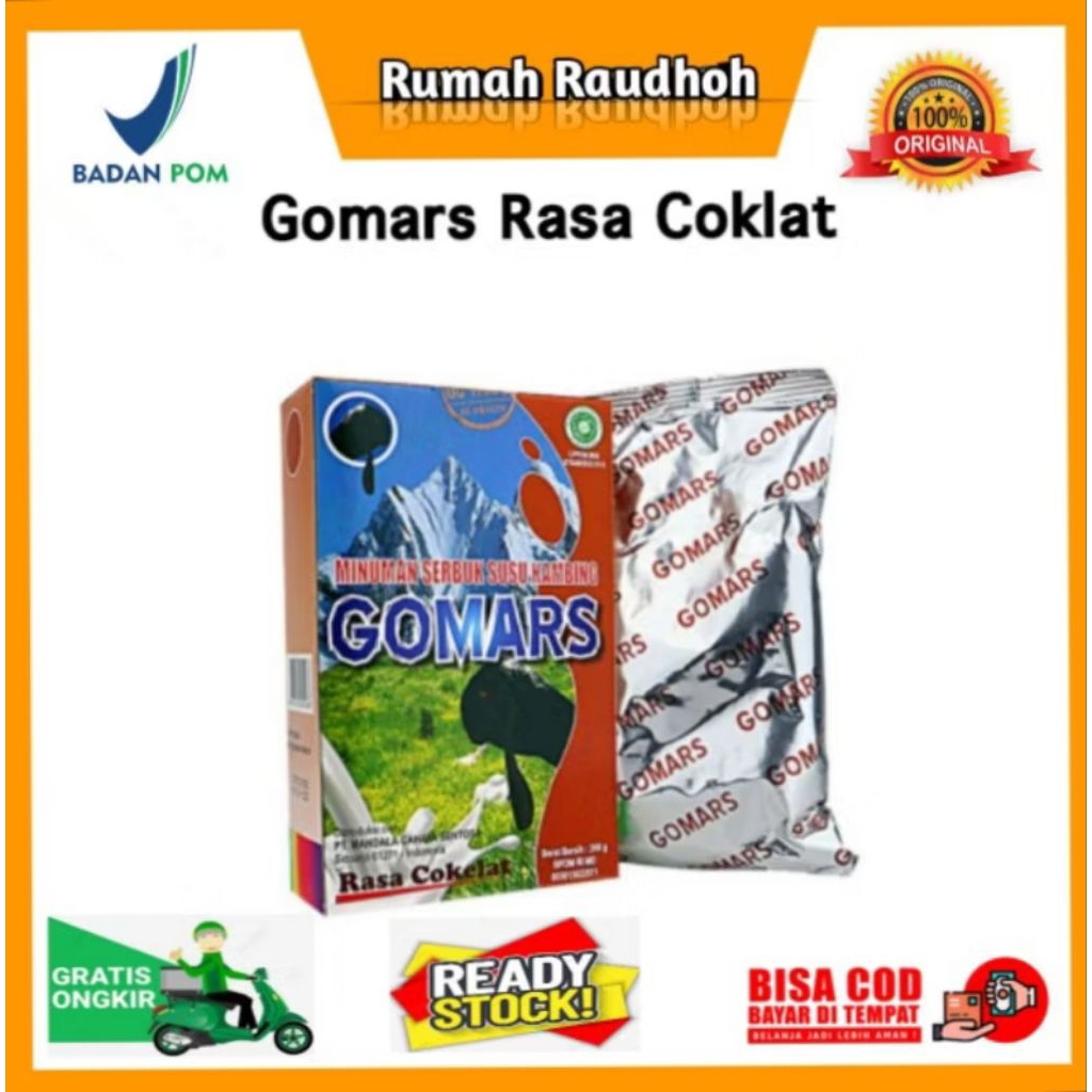 

GOMARS COKLAT 200 GRAM - SUSU KAMBING ETAWA BUBUK