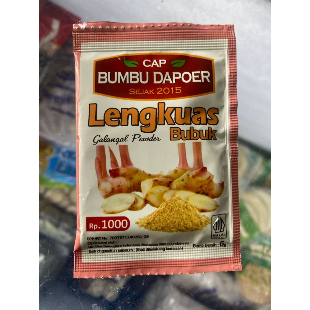 

Bumbu Dapoer Lengkuas Bubuk 6 gr