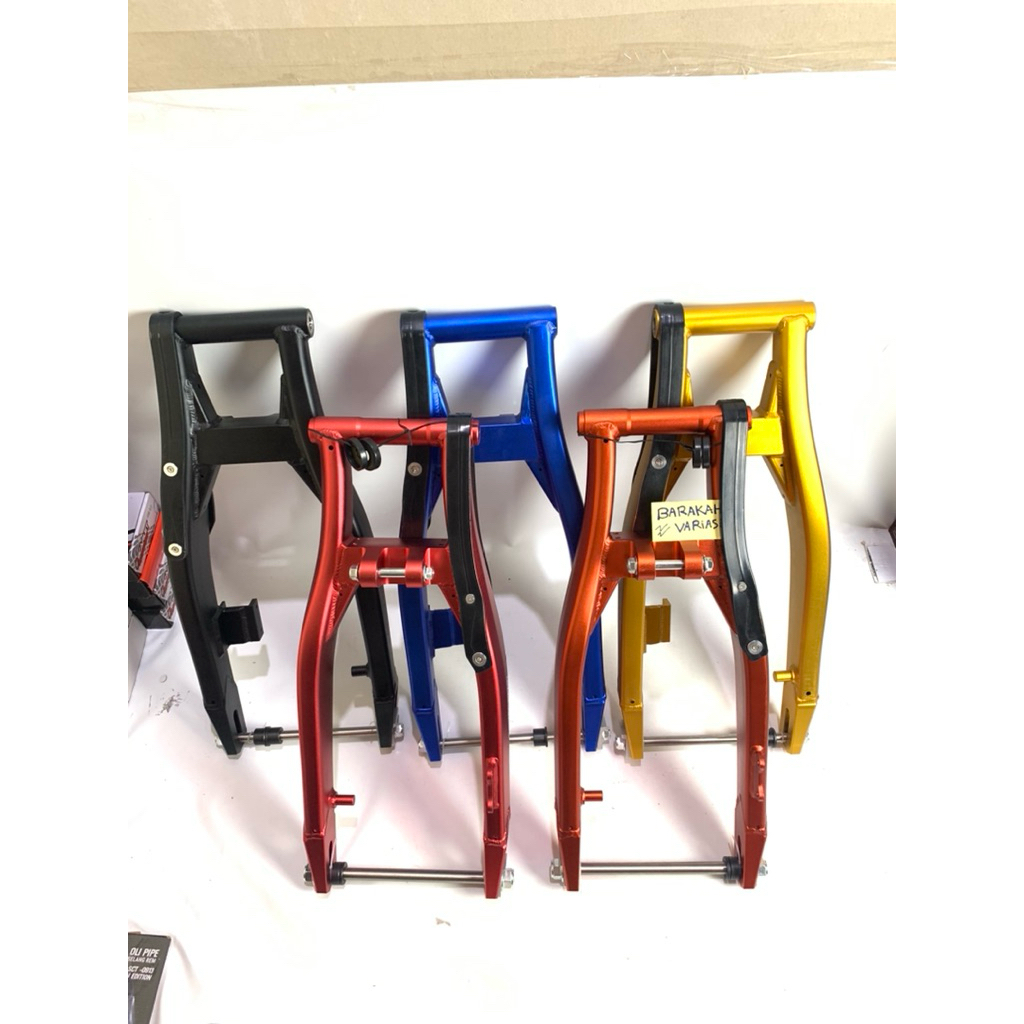 0Swing arm crf 150 scarlet racing mxseries / sasis crf 150 / lengan ayun crf 150 / garpu belakang cr
