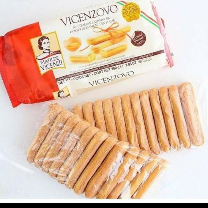 

Biskuit Lady Finger Matilde Vicenzi Vicenzovo Brand Import Itali 200 g
