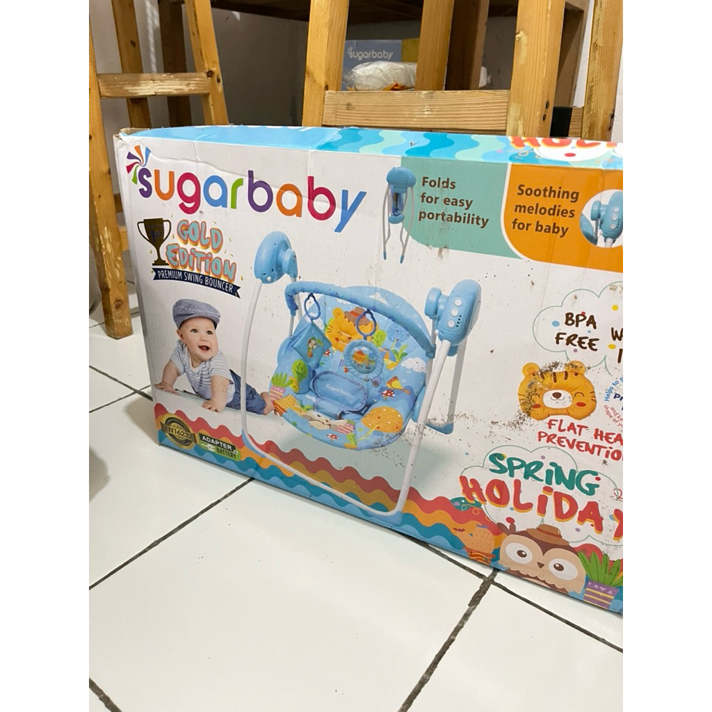 Preloved Baby Swing Bouncer Sugar Baby