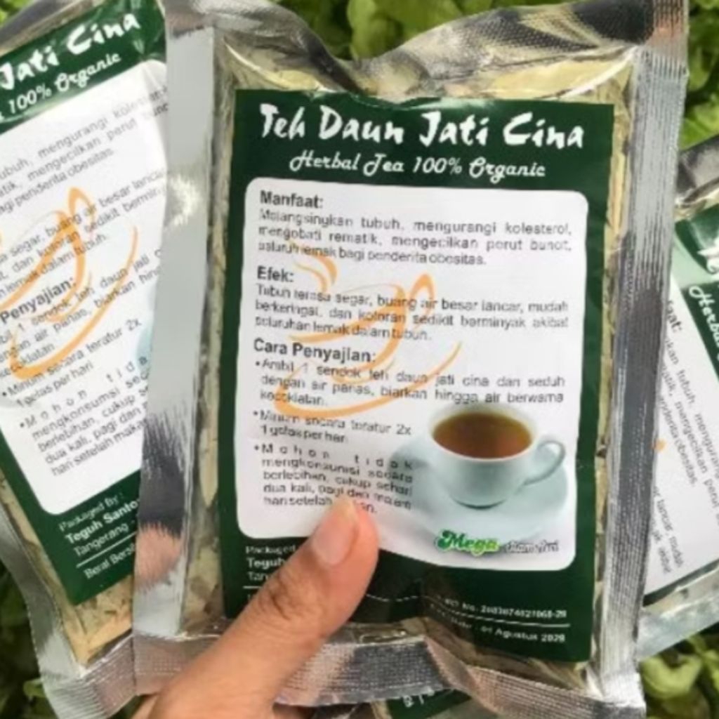 

Teh Daun Jati Cina Herbal 100% Original Melangsingkan badan