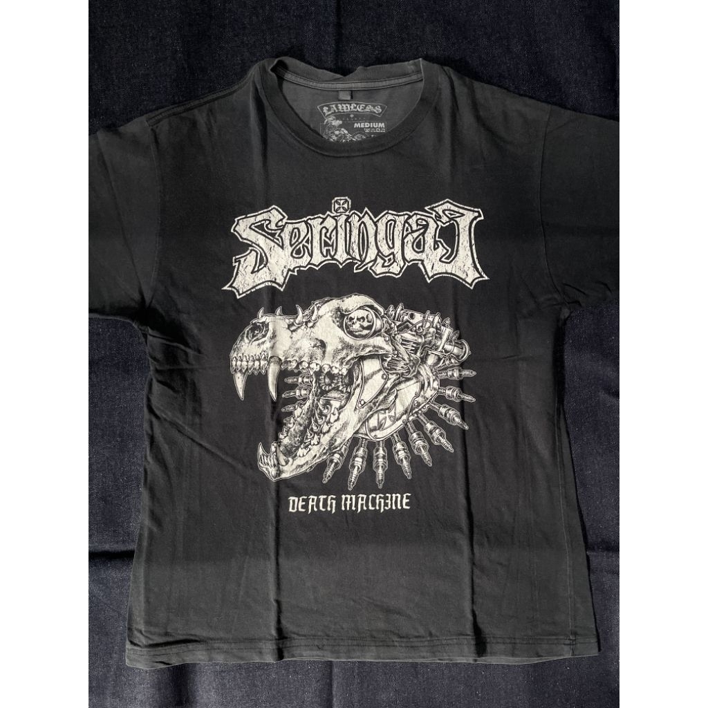 Tshirt Seringai x Lawless ( RARE th 2014 )