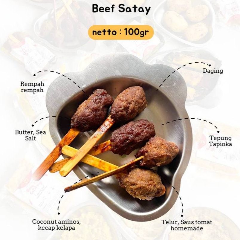 

Beef Satay | Sate Daging Sapi by Benourish Catering