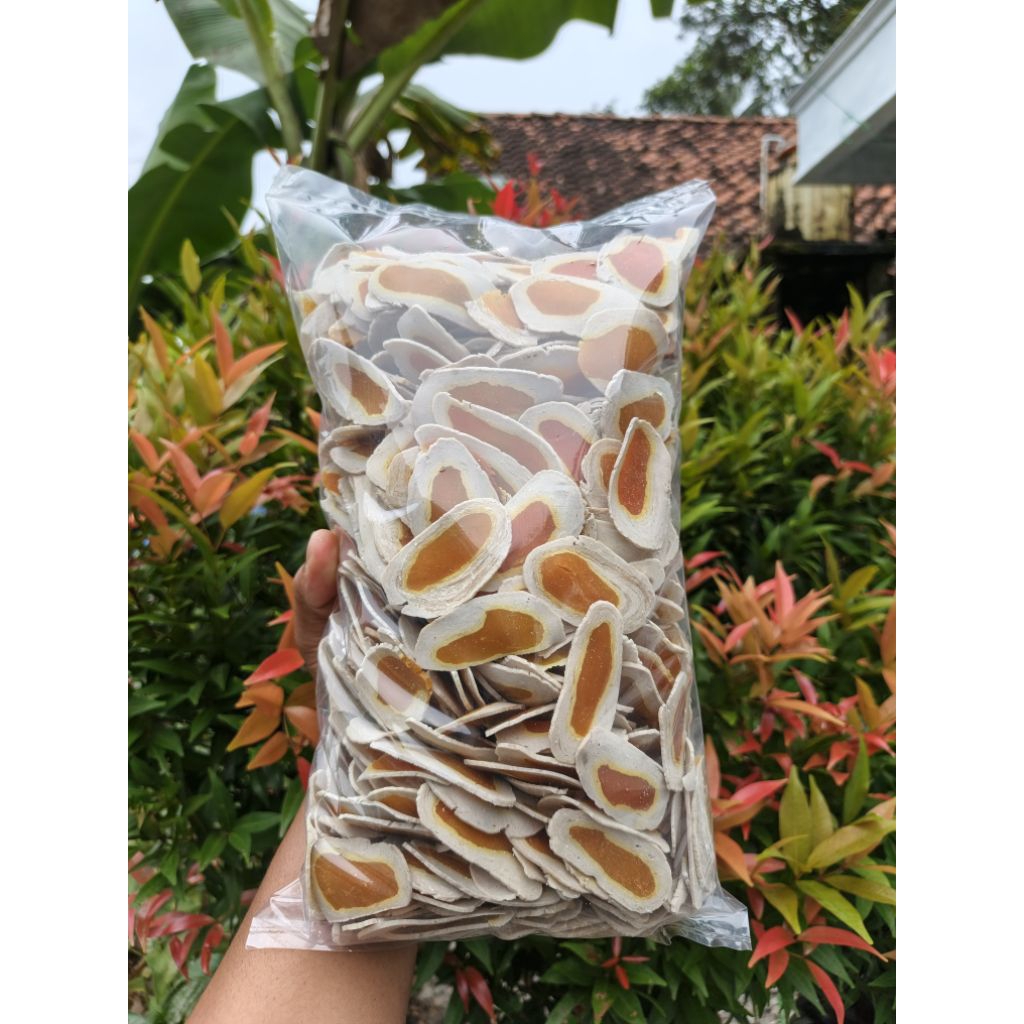 

Kerupuk Telur Asin Murni Rasa Gurih 1KG