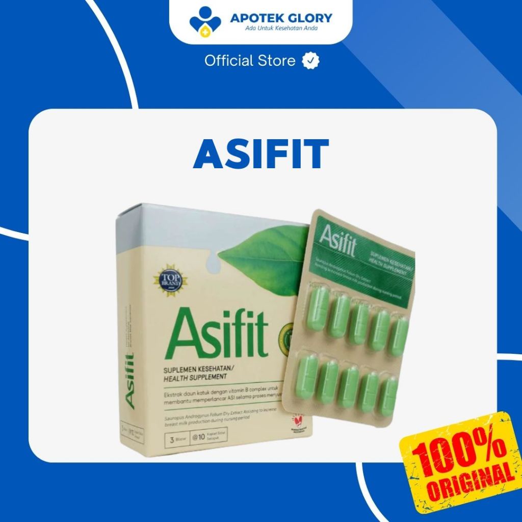 ASIFIT SUPLEMEN KESEHATAN MEMPERLANCAR ASI