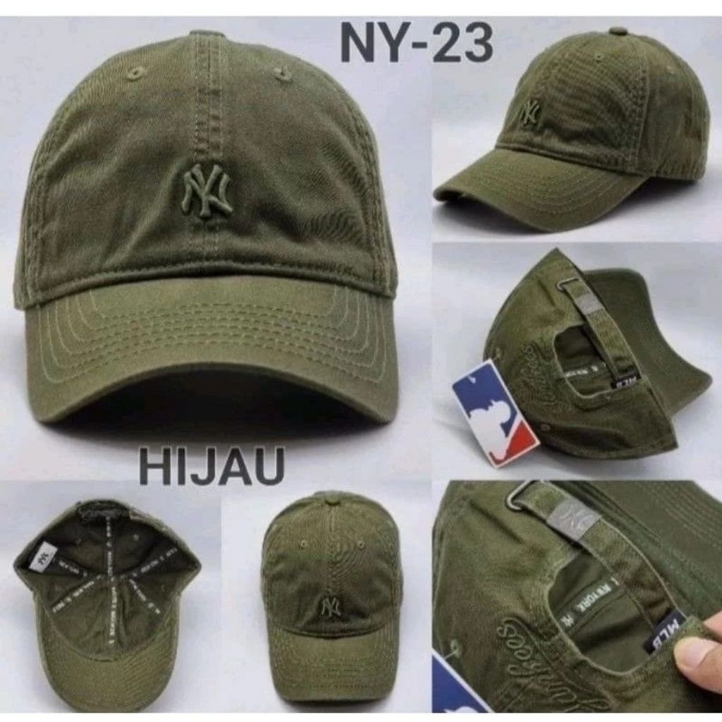 Topi Baseball Logo Bordir Topi Levis Topi NY Topi Levis Bahan Katun Tidak Panas