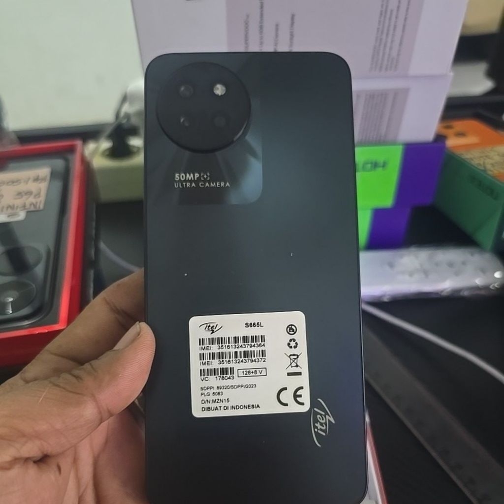 Infinik Itel S23 8/128 Second Original Resmi