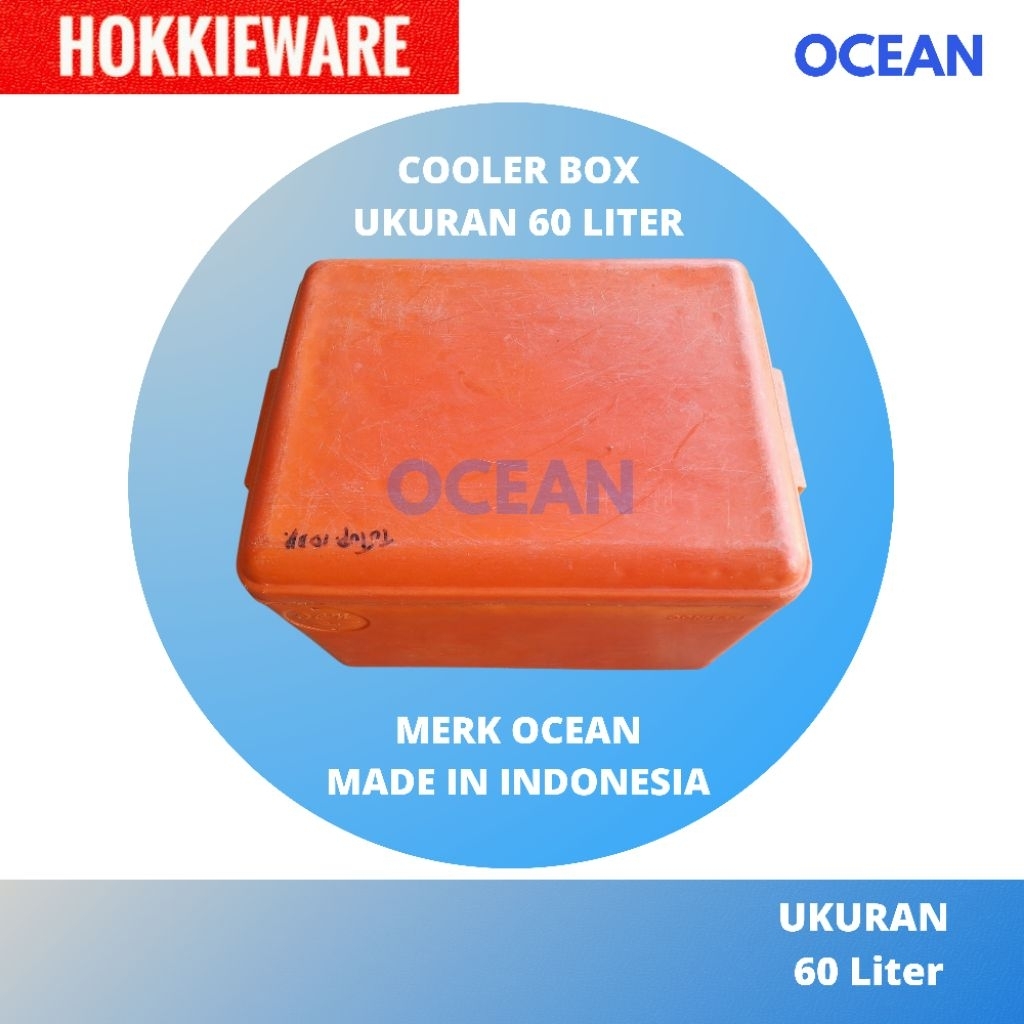 Cooler Box OCEAN 60 L / Tempat Es / Fiber Ocean