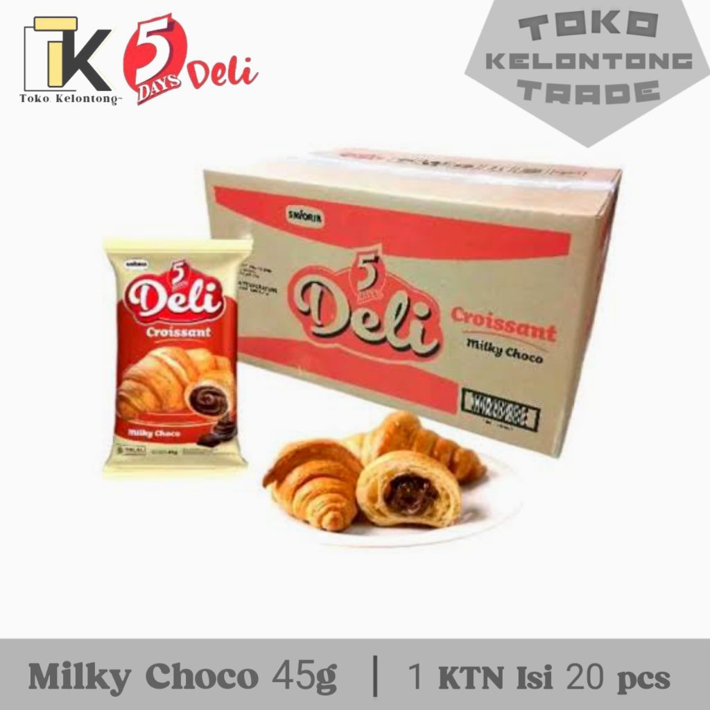

Deli Croissant Milky Chocho 45g
