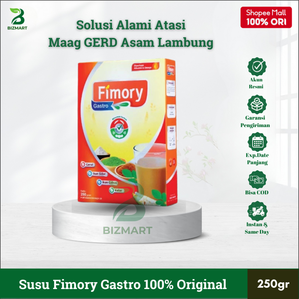 

Fimory Gastro Sereal Umbi Garut Solusi Atasi Asam Lambung Gerd Magh Perut Mual Kembung 100% Original