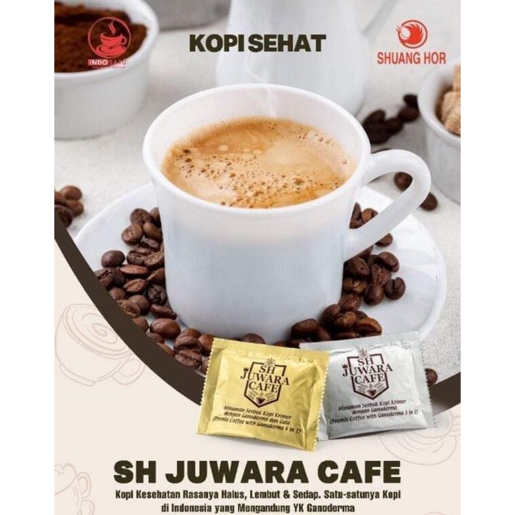 

KOI HERBAL SH JUWARA CAFE 1BOX isi 20 sachet