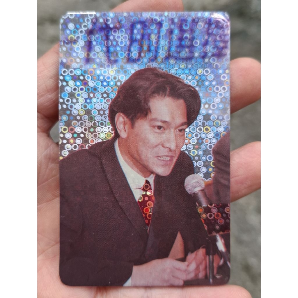 ANDY LAU KARTU HOLOGRAM ARTIS MANDARIN JADUL