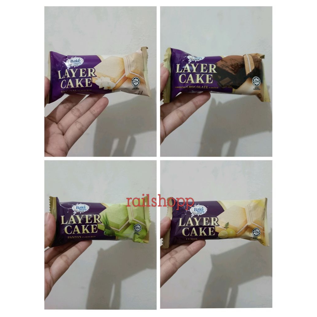 

BAKE STORY LAYER CAKE LEMON/COKLAT/ORIGINAL/PANDAN (1PCS)