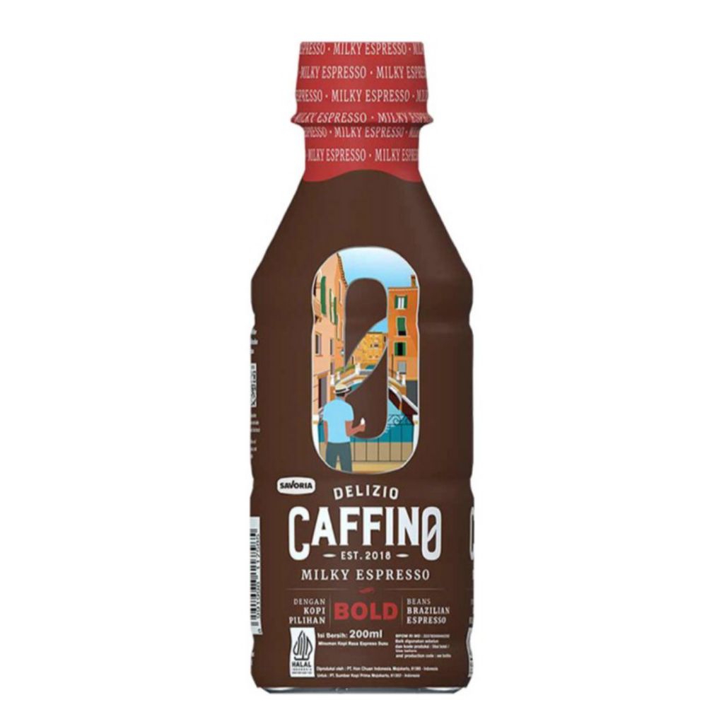 

Caffino Delizio Milky Espresso Minuman Kopi Botol 200 ml