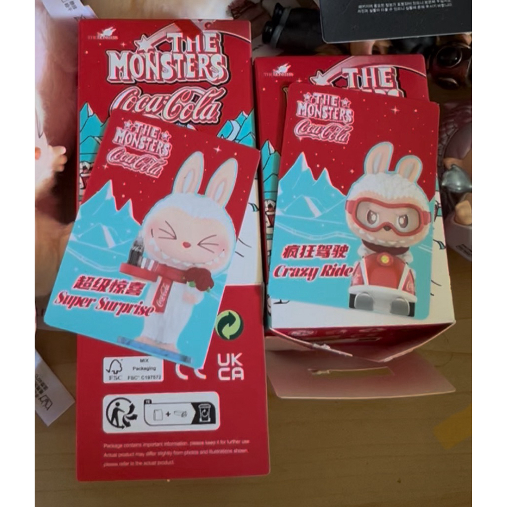 labubu coca cola figure