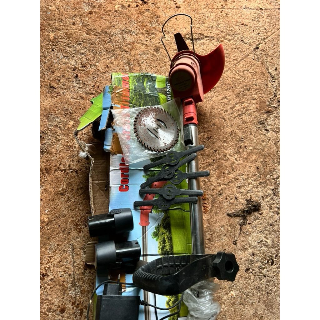 mesin pemotong rumput portable