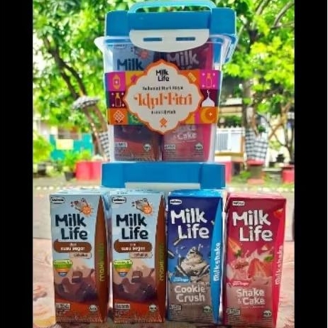 

Susu UHT Milk Life 4pcs free Toples Cantik