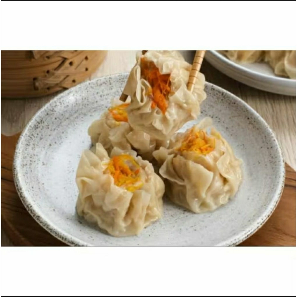 

Dimsum ayam Frozen isi 10 pcs free saos pedas enak halal