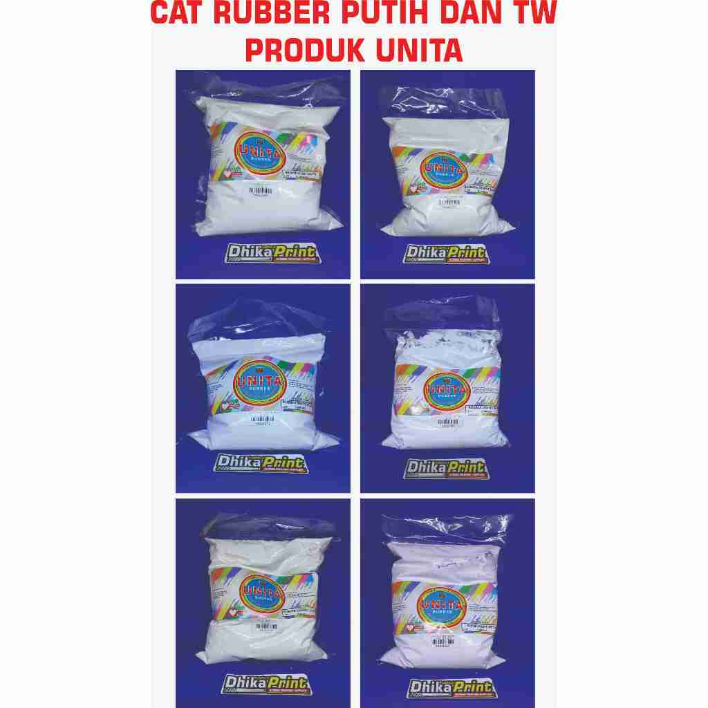 

PASTA RUBBER WARNA ORIEN DAN PUTIH MERK UNITA KEMASAN 1 KG