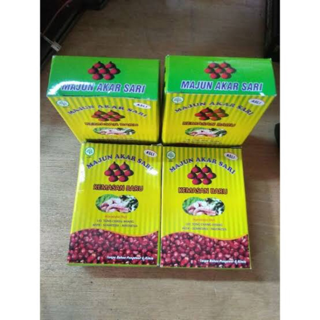 MAJUN AKAR SARI DELIMA MERAH 4box