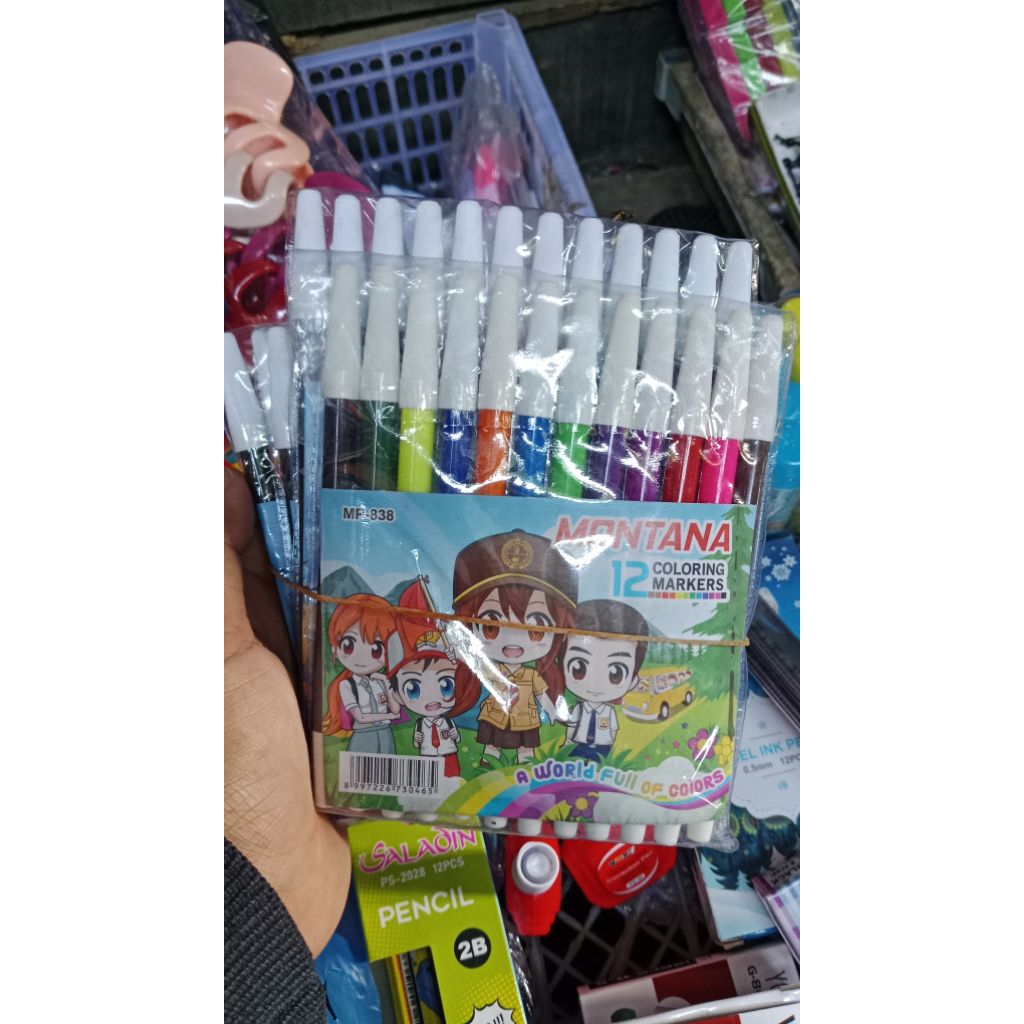 

Spidol MONTANA 12 Warna