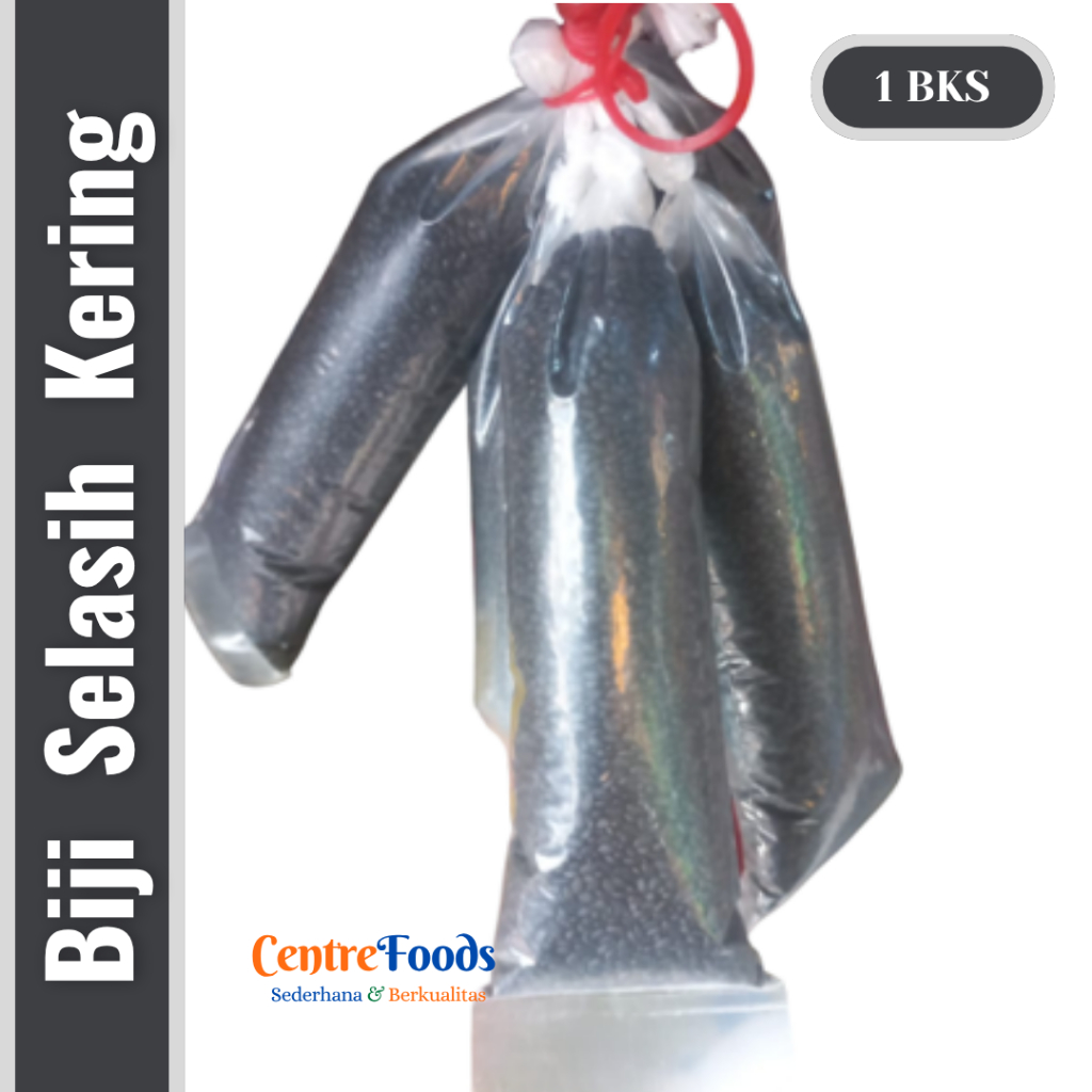 

Biji Selasih Kering - Basil Seed | Size 50-70gr [ Harga Per BKS ]