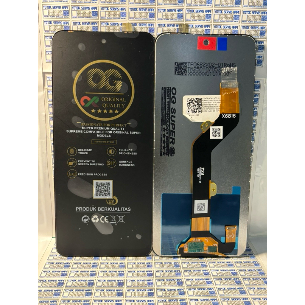 LCD INFINIX HOT 12 PLAY