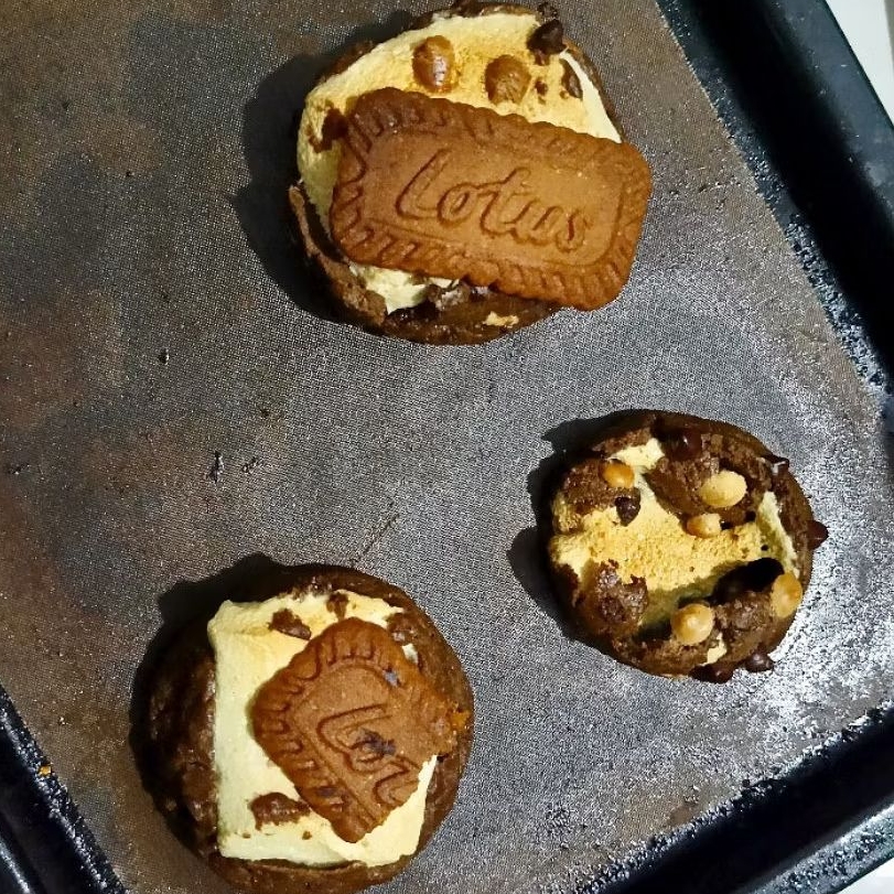

Smore Soft Baked Cookies - Toasty Biscoff Melt