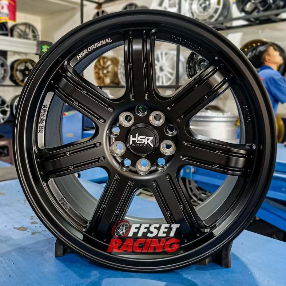 Velg Ring 17 Mobil Ertiga Sienta Xpander Innova Velg Mobil HSR SIAK R17 Lebar 7,5 Lubang 5