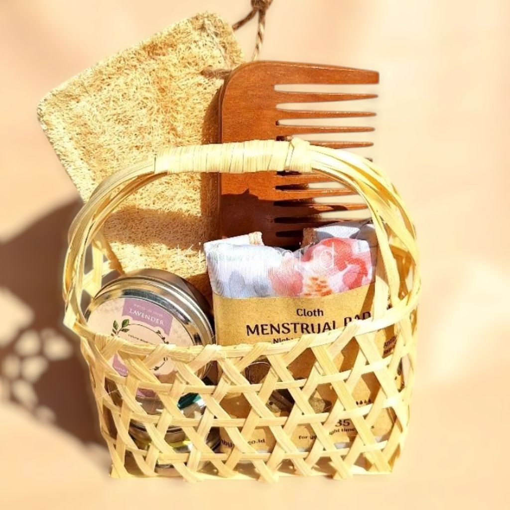 Tas Anyaman Bambu hampers