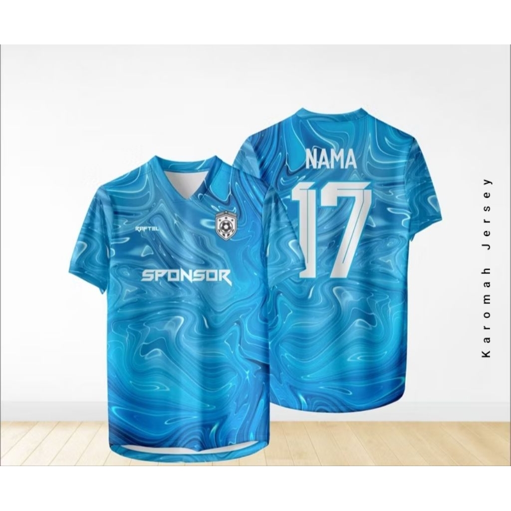 JERSEY FUTSAL CUSTOM FREE NAMA DAN NO PUNGGUNG
