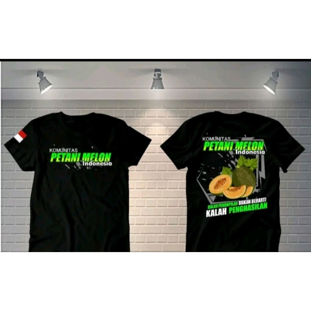 KAOS T SHIRT PETANI MELON