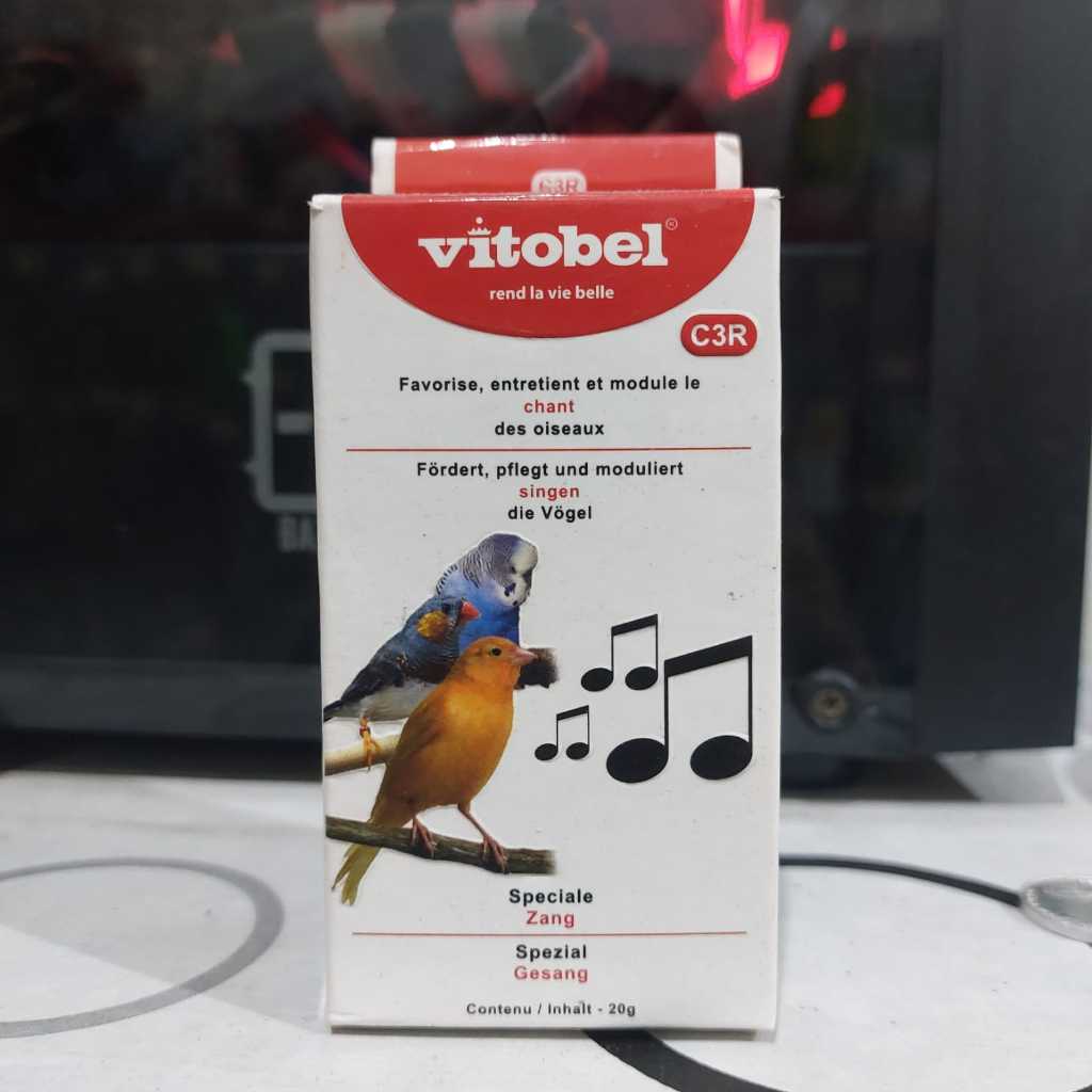 VITOBEL C3R VITOBEL VITAMIN BURUNG MENINGKATKAN RAJIN BUNYI DAN STAMINA