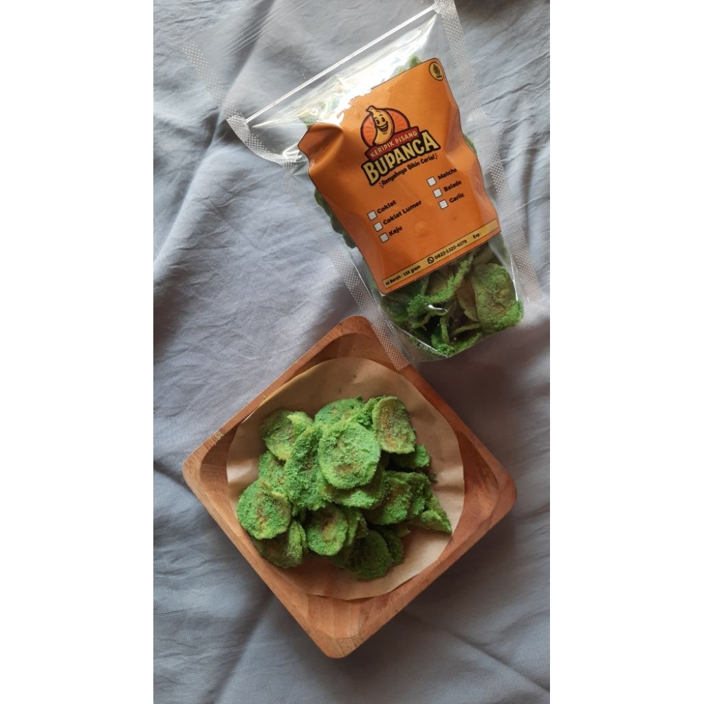 

Keripik Pisang matcha